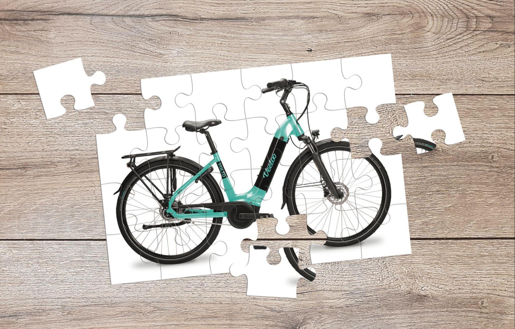 Veeloo fiets puzzel