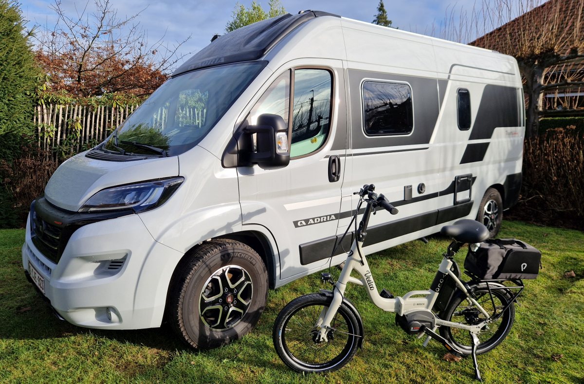 Elektrische Plooifietsen Voor In De Motorhome Veeloo