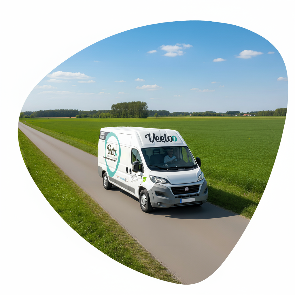 Veeloo bestelwagen